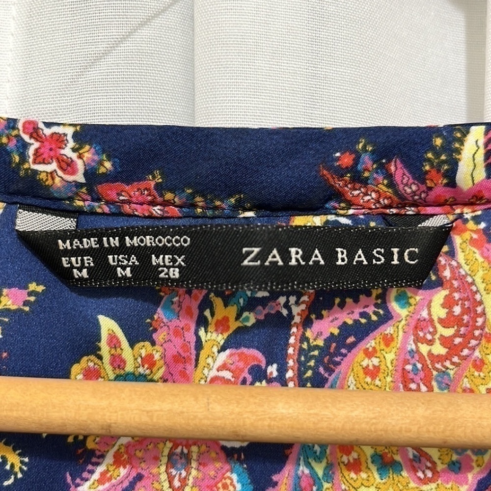 Zara 3/4 Sleeve Dress with Pockets a244 - Picture 2 of 4